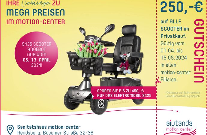 Scooter- Angebotswochen  in Rendsburg