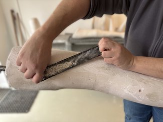 Arbeiten im Gipsraum