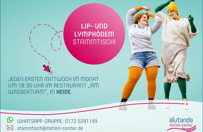 Stammtischrunde für Ödempatienten in Heide