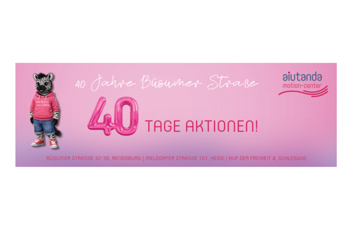 Banner 40 Jahre